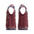 Lets Get Slouchy Christmas Knitted V-Neck Vest Funny Xmas Holiday Patterns - Wonder Print Shop