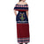 Lets Get Slouchy Christmas Off Shoulder Maxi Dress Funny Xmas Holiday Patterns - Wonder Print Shop