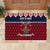 Lets Get Slouchy Christmas Rubber Doormat Funny Xmas Holiday Patterns - Wonder Print Shop