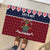 Lets Get Slouchy Christmas Rubber Doormat Funny Xmas Holiday Patterns - Wonder Print Shop
