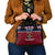 Lets Get Slouchy Christmas Shoulder Handbag Funny Xmas Holiday Patterns - Wonder Print Shop