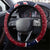 Lets Get Slouchy Christmas Steering Wheel Cover Funny Xmas Holiday Patterns - Wonder Print Shop