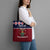 Lets Get Slouchy Christmas Tote Bag Funny Xmas Holiday Patterns - Wonder Print Shop