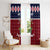Lets Get Slouchy Christmas Window Curtain Funny Xmas Holiday Patterns - Wonder Print Shop