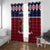 Lets Get Slouchy Christmas Window Curtain Funny Xmas Holiday Patterns - Wonder Print Shop