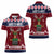Lets Get Slouchy Christmas Women Polo Shirt Funny Xmas Holiday Patterns - Wonder Print Shop