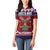 Lets Get Slouchy Christmas Women Polo Shirt Funny Xmas Holiday Patterns - Wonder Print Shop