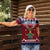 Lets Get Slouchy Christmas Women Polo Shirt Funny Xmas Holiday Patterns - Wonder Print Shop