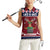 Lets Get Slouchy Christmas Women Sleeveless Polo Shirt Funny Xmas Holiday Patterns - Wonder Print Shop