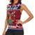 Lets Get Slouchy Christmas Women Sleeveless Polo Shirt Funny Xmas Holiday Patterns - Wonder Print Shop