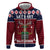 Lets Get Slouchy Christmas Zip Hoodie Funny Xmas Holiday Patterns - Wonder Print Shop