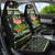 Lets Jingle And Flamingle Christmas Car Seat Cover Funny Xmas Holiday Patterns - Wonder Print Shop