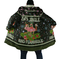 Lets Jingle And Flamingle Christmas Cloak Funny Xmas Holiday Patterns - Wonder Print Shop