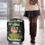 Lets Jingle And Flamingle Christmas Luggage Cover Funny Xmas Holiday Patterns - Wonder Print Shop
