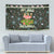 Lets Jingle And Flamingle Christmas Tapestry Funny Xmas Holiday Patterns - Wonder Print Shop