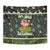 Lets Jingle And Flamingle Christmas Tapestry Funny Xmas Holiday Patterns - Wonder Print Shop