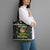 Lets Jingle And Flamingle Christmas Tote Bag Funny Xmas Holiday Patterns - Wonder Print Shop
