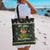 Lets Jingle And Flamingle Christmas Tote Bag Funny Xmas Holiday Patterns - Wonder Print Shop
