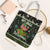 Lets Jingle And Flamingle Christmas Tote Bag Funny Xmas Holiday Patterns - Wonder Print Shop