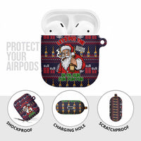 Lets Put The Rum Pum Pum Pum Christmas AirPods Case Xmas Holiday Patterns - Wonder Print Shop