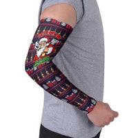Lets Put The Rum Pum Pum Pum Christmas Arm Sleeves Xmas Holiday Patterns - Wonder Print Shop