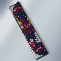 Lets Put The Rum Pum Pum Pum Christmas Auto Sun Shade Xmas Holiday Patterns - Wonder Print Shop