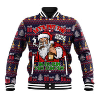 Lets Put The Rum Pum Pum Pum Christmas Baseball Jacket Xmas Holiday Patterns - Wonder Print Shop