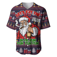 Lets Put The Rum Pum Pum Pum Christmas Baseball Jersey Xmas Holiday Patterns - Wonder Print Shop