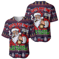 Lets Put The Rum Pum Pum Pum Christmas Baseball Jersey Xmas Holiday Patterns - Wonder Print Shop