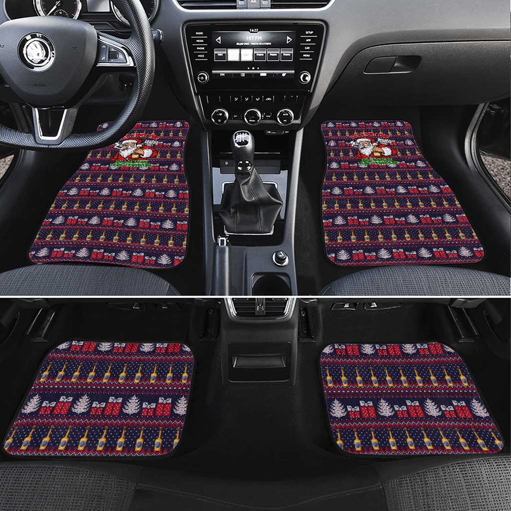 Lets Put The Rum Pum Pum Pum Christmas Car Mats Xmas Holiday Patterns - Wonder Print Shop