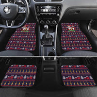 Lets Put The Rum Pum Pum Pum Christmas Car Mats Xmas Holiday Patterns - Wonder Print Shop