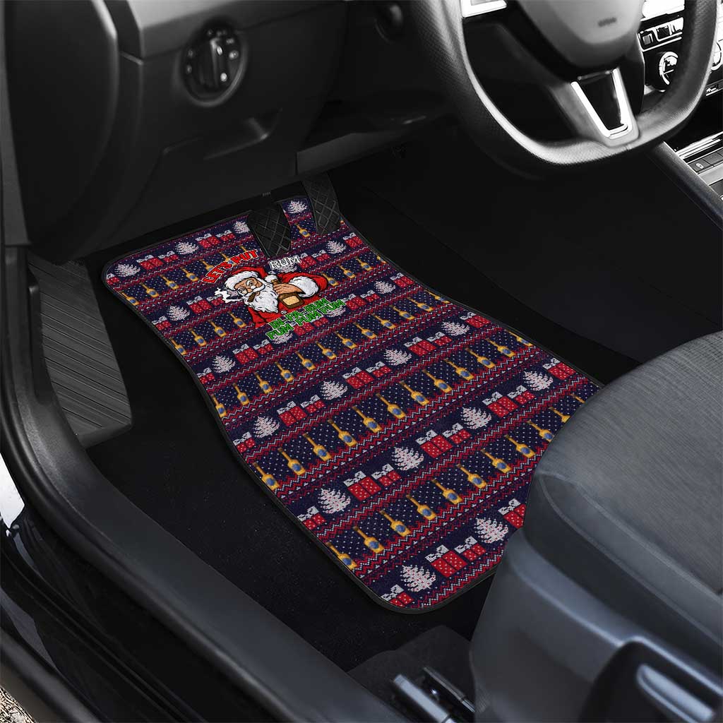 Lets Put The Rum Pum Pum Pum Christmas Car Mats Xmas Holiday Patterns - Wonder Print Shop