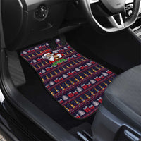 Lets Put The Rum Pum Pum Pum Christmas Car Mats Xmas Holiday Patterns - Wonder Print Shop