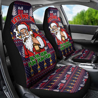 Lets Put The Rum Pum Pum Pum Christmas Car Seat Cover Xmas Holiday Patterns - Wonder Print Shop