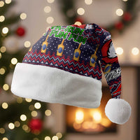 Lets Put The Rum Pum Pum Pum Christmas Santa Hat Xmas Holiday Patterns - Wonder Print Shop