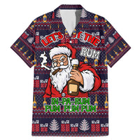 Lets Put The Rum Pum Pum Pum Christmas Family Matching Mermaid Dress and Hawaiian Shirt Xmas Holiday Patterns - Wonder Print Shop