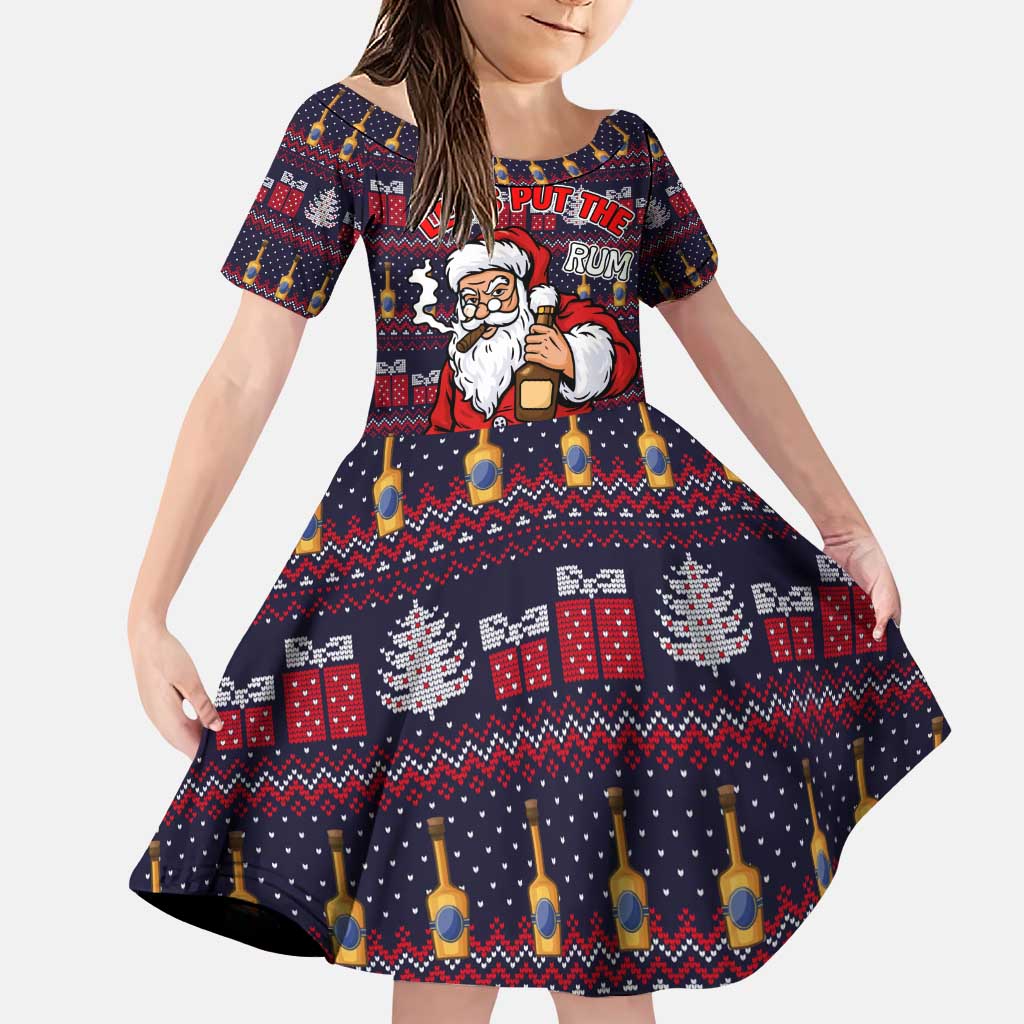 Lets Put The Rum Pum Pum Pum Christmas Family Matching Puletasi and Hawaiian Shirt Xmas Holiday Patterns - Wonder Print Shop