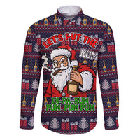 Lets Put The Rum Pum Pum Pum Christmas Family Matching Puletasi and Hawaiian Shirt Xmas Holiday Patterns - Wonder Print Shop