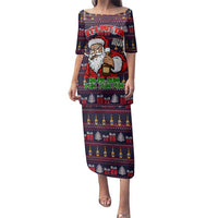 Lets Put The Rum Pum Pum Pum Christmas Family Matching Puletasi and Hawaiian Shirt Xmas Holiday Patterns - Wonder Print Shop