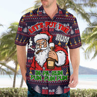 Lets Put The Rum Pum Pum Pum Christmas Hawaiian Shirt Xmas Holiday Patterns - Wonder Print Shop