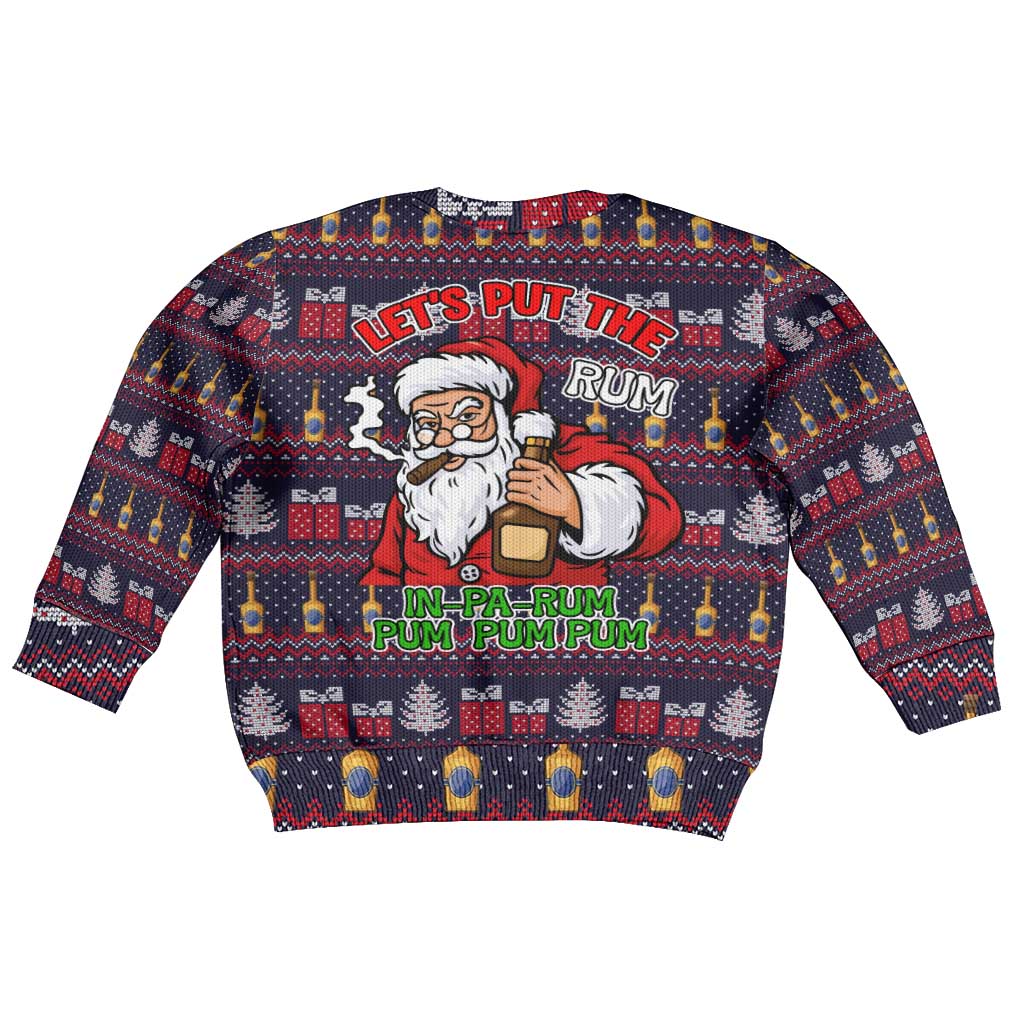 Lets Put The Rum Pum Pum Pum Christmas Kid Ugly Christmas Sweater Xmas Holiday Patterns - Wonder Print Shop