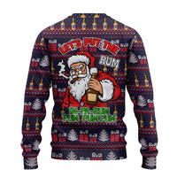 Lets Put The Rum Pum Pum Pum Christmas Ugly Christmas Sweater Xmas Holiday Patterns - Wonder Print Shop