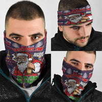 Lets Put The Rum Pum Pum Pum Christmas Neck Gaiter Xmas Holiday Patterns - Wonder Print Shop