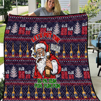 Lets Put The Rum Pum Pum Pum Christmas Quilt Xmas Holiday Patterns - Wonder Print Shop