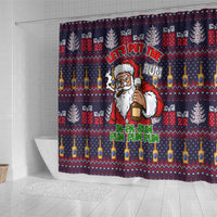 Lets Put The Rum Pum Pum Pum Christmas Shower Curtain Xmas Holiday Patterns - Wonder Print Shop