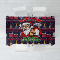 Lets Put The Rum Pum Pum Pum Christmas Tablecloth Xmas Holiday Patterns - Wonder Print Shop