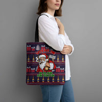 Lets Put The Rum Pum Pum Pum Christmas Tote Bag Xmas Holiday Patterns - Wonder Print Shop