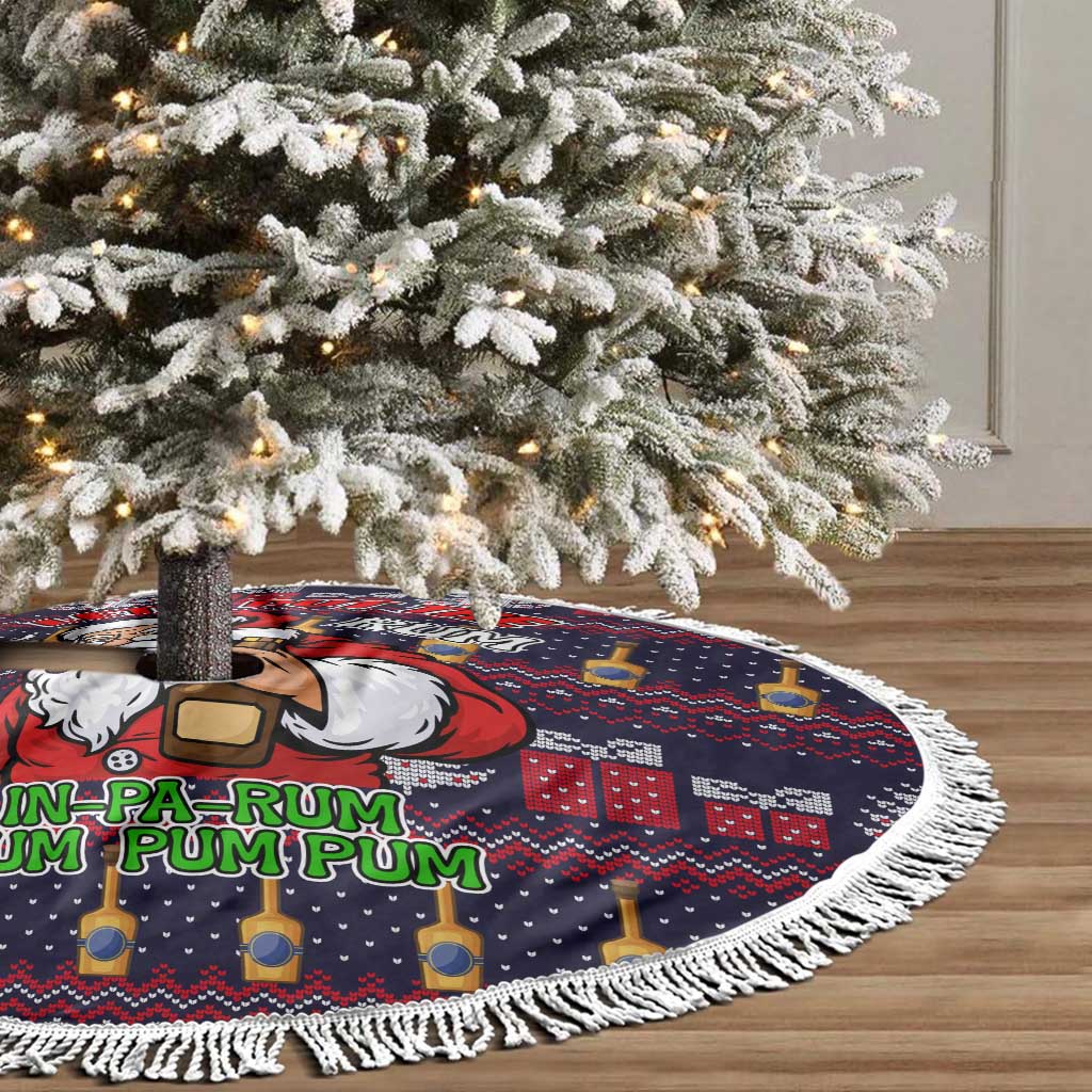 Lets Put The Rum Pum Pum Pum Christmas Tree Skirt Xmas Holiday Patterns - Wonder Print Shop