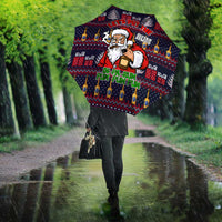 Lets Put The Rum Pum Pum Pum Christmas Umbrella Xmas Holiday Patterns - Wonder Print Shop