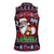 Lets Put The Rum Pum Pum Pum Christmas Women Sleeveless Polo Shirt Xmas Holiday Patterns - Wonder Print Shop